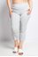 Picture of PLUS SIZE GREY CAPRI WITH  BUTTONS